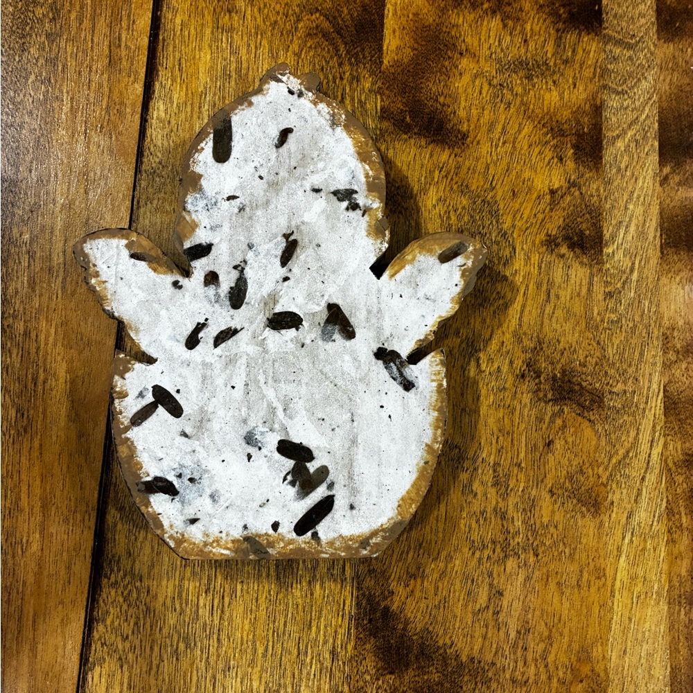 Rustic Wood Chick Easter Decor